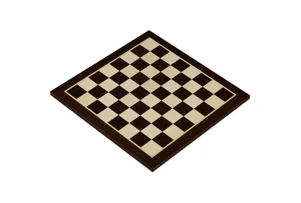 Deska szachowa 38 mm (bez opisu) wenge/klon (intarsja)